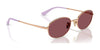 Vogue VO4323S Sunglasses | Size 56 / Pale Gold / Grey Gradient Brown (Polarized) (3P 14%) №848/T5