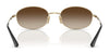 Vogue VO4323S Sunglasses | Size 56 / Pale Gold / Grey Gradient Brown (Polarized) (3P 14%) №848/T5