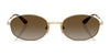 Vogue VO4323S Sunglasses | Size 56 / Pale Gold / Grey Gradient Brown (Polarized) (3P 14%) №848/T5