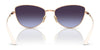 Vogue VO4324S Sunglasses | Size 56 / Gold / Gradient Dark Brown (3N 16%) №280/13