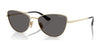 Vogue VO4324S Sunglasses | Size 56 / Pale Gold / Black Smoke (3N 12.5%) №848/87