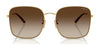 Vogue VO4327SD Sunglasses | Size 57 / Gold / Gradient Brown (3N 16%) №280/13