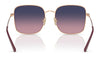 Vogue VO4327SD Sunglasses | Size 57 / Gold / Gradient Brown (3N 16%) №280/13