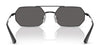 Vogue VO4329S Sunglasses | Size 55 / Light Violet / Pink Flash Silver (Polarized) (3P 11%) №5149LB