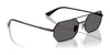 Vogue VO4329S Sunglasses | Size 55 / Light Violet / Pink Flash Silver (Polarized) (3P 11%) №5149LB