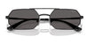 Vogue VO4329S Sunglasses | Size 55 / Light Violet / Pink Flash Silver (Polarized) (3P 11%) №5149LB