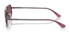 Vogue VO4329S Sunglasses | Size 55 / Light Violet / Pink Flash Silver (Polarized) (3P 11%) №5149LB