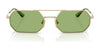Vogue VO4329S Sunglasses | Size 55 / Light Violet / Pink Flash Silver (Polarized) (3P 11%) №5149LB