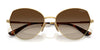 Vogue VO4330S Sunglasses | Size 56 / Rose Gold / Grey Gradient Brown (Polarized) (3P 14%) №5152T5