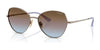 Vogue VO4330S Sunglasses | Size 56 / Light Brown / Azure Gradient Pink Gradient Brown (2N 23.9%) №513848