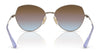Vogue VO4330S Sunglasses | Size 56 / Rose Gold / Grey Gradient Brown (Polarized) (3P 14%) №5152T5