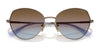 Vogue VO4330S Sunglasses | Size 56 / Rose Gold / Grey Gradient Brown (Polarized) (3P 14%) №5152T5