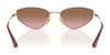 Vogue VO4339S Sunglasses | Size 56 / Light Brown / Dark Green (Polarized) (3P 14.7%) №51389A