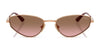 Vogue VO4339S Sunglasses | Size 56 / Light Brown / Dark Green (Polarized) (3P 14.7%) №51389A