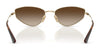 Vogue VO4339S Sunglasses | Size 56 / Light Brown / Dark Green (Polarized) (3P 14.7%) №51389A