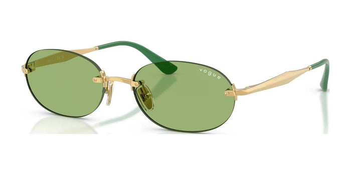Vogue VO4342S Sunglasses | Size 55 / Gold / Green (2N 35.1%) №280/2