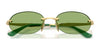 Vogue VO4342S Sunglasses | Size 55 / Gold / Green (2N 35.1%) №280/2