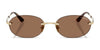 Vogue VO4342S Sunglasses | Size 55 / Gold / Green (2N 35.1%) №280/2