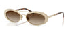 Vogue VO4348SB Sunglasses | Size 54 / Pale Gold / Gradient Brown (3N 16%) №848/13