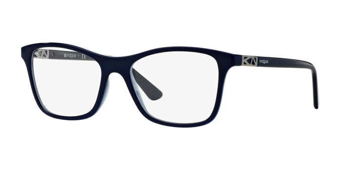 Vogue VO5028 Eyeglasses | Size 53 / Top Dark Blue / Blue Transparent №2388