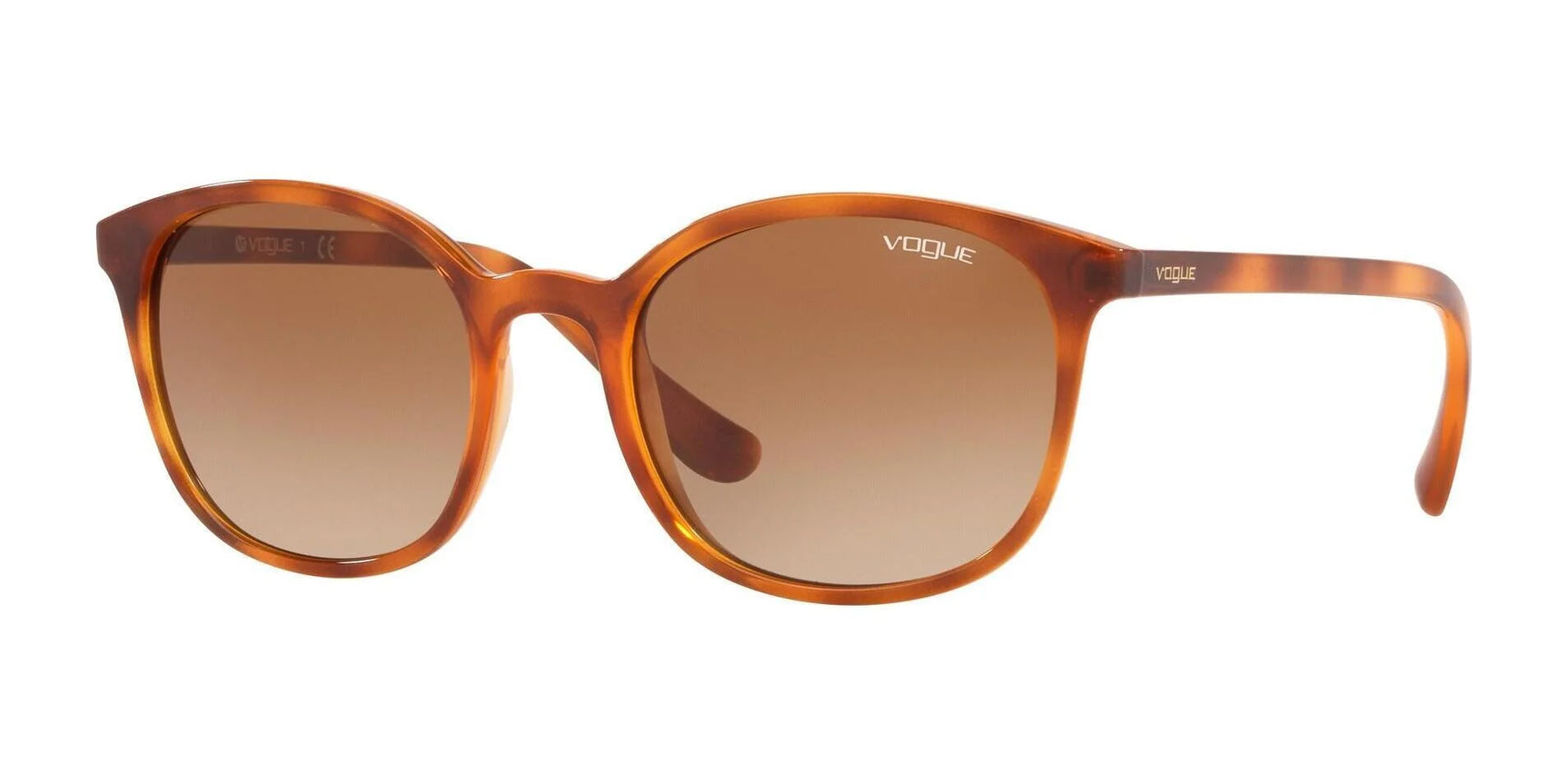 Vogue VO5051S Sunglasses Yellow Havana / Brown Gradient