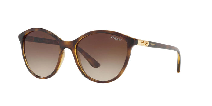 Vogue VO5165S Sunglasses / Dark Havana №W65613 / Brown Gradient (3N 16%) / Size 55