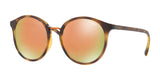 Vogue VO5166SF Sunglasses Dark Havana / Grey Mirror Rose Gold
