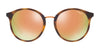 Vogue VO5166SF Sunglasses | Size 54 / Dark Havana №W6565R / Grey Mirror Rose Gold (3N 15.7%)