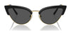 Vogue VO5212S Sunglasses | Size 55 / Top Black/Gold №W44/87 / Dark Grey (3N 11%)