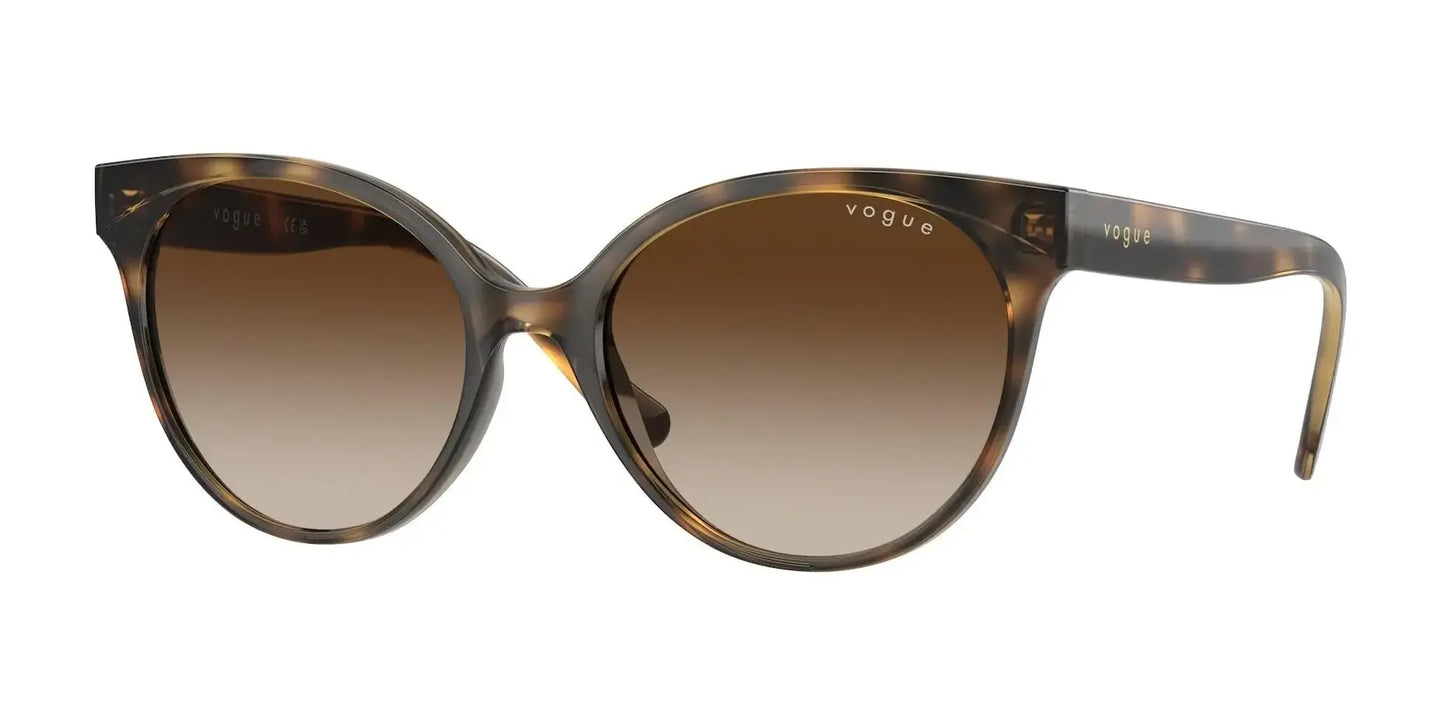 Vogue VO5246S Sunglasses Dark Havana / Brown Gradient