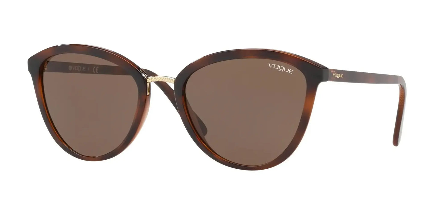 Vogue VO5270S Sunglasses Top Havana / Brown Transparent / Dark Brown