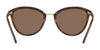 Vogue VO5270S Sunglasses | Size 57 / Top Havana/Brown Transparent №238673 / Dark Brown (3N 9%)