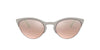 Vogue VO5287S Sunglasses / Top Grey / Transparent Pink №27587E / Pink Mirror Gradient Silver (1N 44.5%) / Size 54