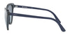 Vogue VO5294S Sunglasses | Size 55 / Top Transparent Blue/Blue №27647C / Light Azure Mirror Gradient Black (1N 58%)