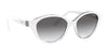 Vogue VO5308SB Sunglasses | Size 54 / White Gradient Transparent №279511 / Grey Gradient (2N 26%)