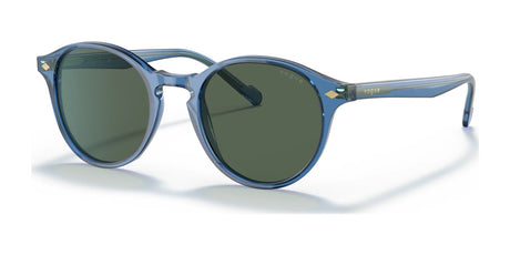 Vogue VO5327S Sunglasses Blue Sea / Dark Green