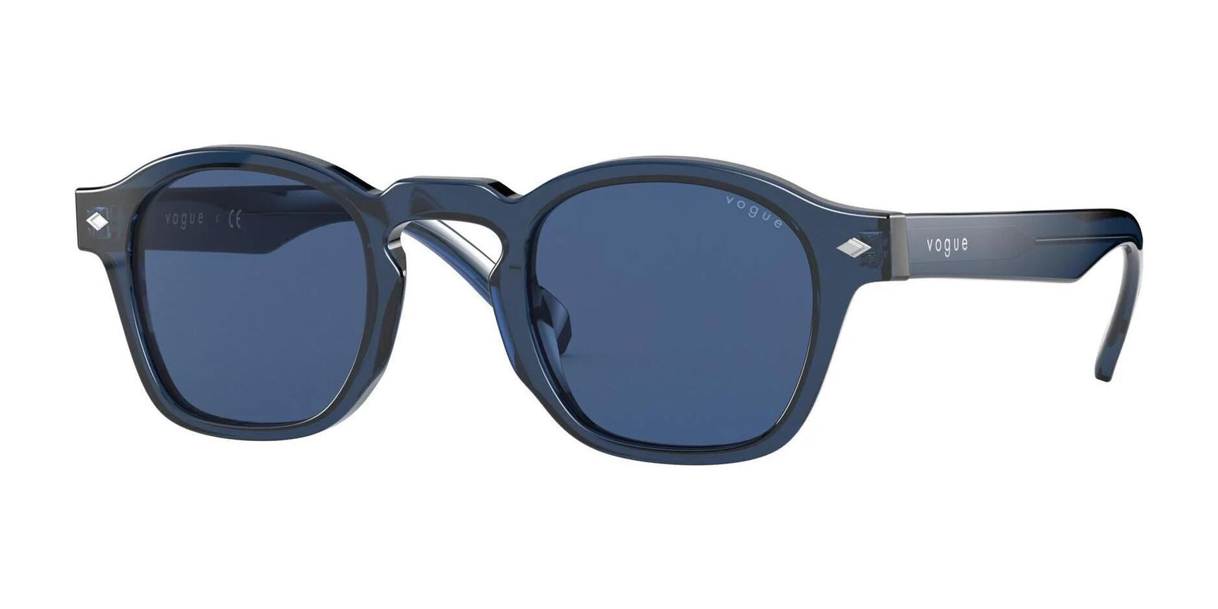 Vogue VO5329S Sunglasses Transparent Blue / Dark Blue