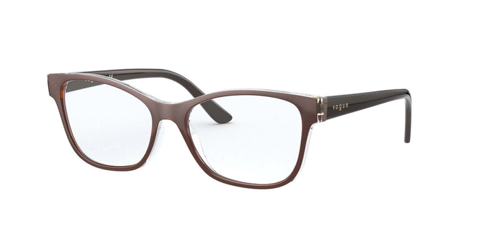 Vogue VO5335F Eyeglasses / Top Brown Pearl / Transparent №2845 / Size 55