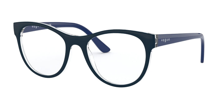 Vogue VO5336F Eyeglasses | Size 53 / Top Blue / Transparent №2844