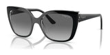 Vogue VO5337S Sunglasses Top Black / Serigraphy / Grey Gradient