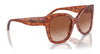 Vogue VO5338S Sunglasses | Size 54 / Dark Havana / Brown Gradient (Polarized) (2P 19%) №W656T5