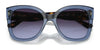 Vogue VO5338S Sunglasses | Size 54 / Dark Havana / Brown Gradient (Polarized) (2P 19%) №W656T5