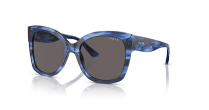 Vogue VO5338S Sunglasses Blue Havana / Black Smoke