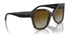 Vogue VO5338S Sunglasses | Size 54 / Dark Havana / Brown Gradient (Polarized) (2P 19%) №W656T5