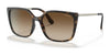 Vogue VO5353S Sunglasses | Size 54 / Dark Havana / Brown Gradient (3N 16%) №W65613