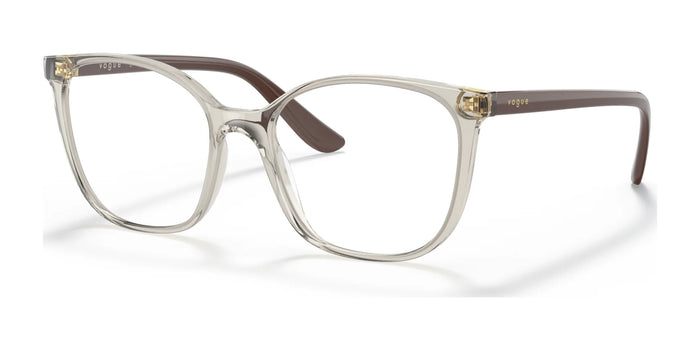 Vogue VO5356F Eyeglasses | Size 54 / Transparent Brown №2998