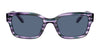 Vogue VO5357S Sunglasses | Size 51 / Purple Striped Green №286680 / Dark Blue (3N 15.2%)