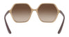 Vogue VO5361S Sunglasses | Size 55 / Dark Havana / Brown Gradient (Polarized) (3P 14%) №W656T5