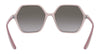 Vogue VO5361S Sunglasses | Size 55 / Dark Havana / Brown Gradient (Polarized) (3P 14%) №W656T5