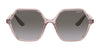 Vogue VO5361S Sunglasses | Size 55 / Dark Havana / Brown Gradient (Polarized) (3P 14%) №W656T5